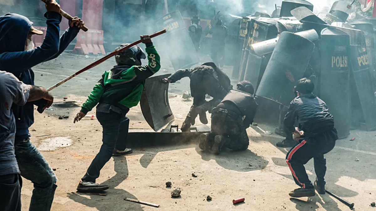 Protestoların ardından Endonezya'da hayat normale dönüyor