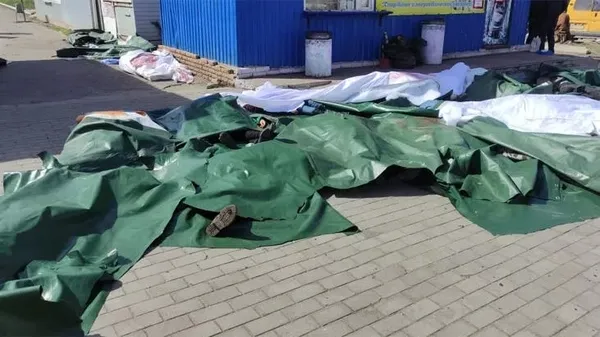 Son dakika: Rus birlikleri Kramatorsk kentinde bulunan tren istasyonunu roketlerle vurdu