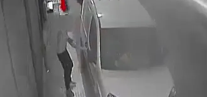 Hırsızın rahatlığı 'pes' dedirtti! O anlar kamerada...