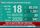 Türkiyede can kaybı 6 bini geçti | Sağlık Bakanı Koca 18 Ağustos koronavirüs verilerini açıkladı