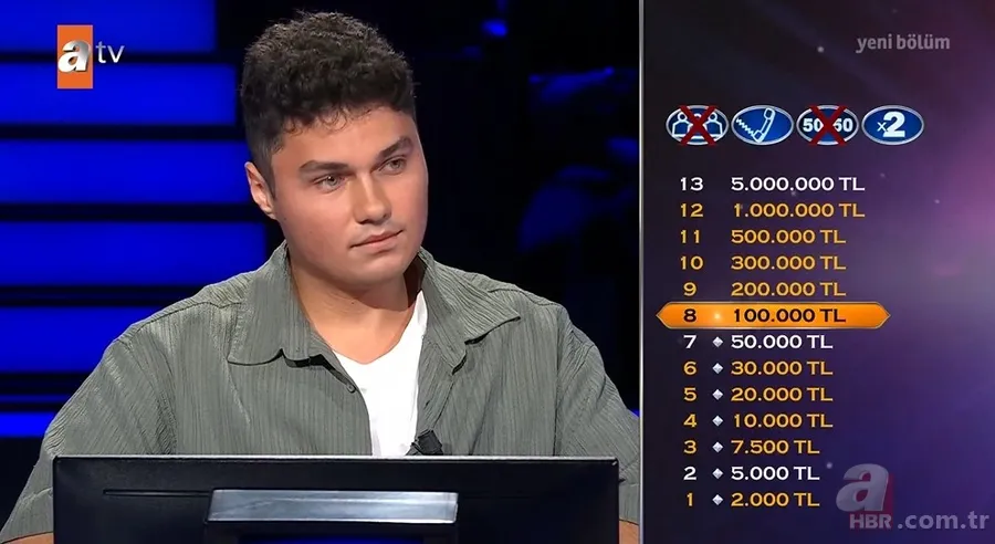 Milyoner’de heyecan dorukta! Tek seferde ne kadar yukarı sıçrarsın? 15