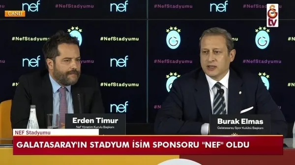 Son dakika: Galatasaray stadının yeni adı açıklandı! Burak Elmas’tan flaş açıklama