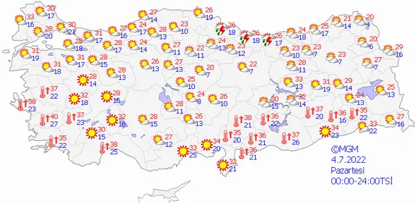 Ankara Valiliği ve Meteoroloji'den sel uyarısı! O illere gök gürültülü sağanak gelecek | İşte 5 günlük hava durumu - 17