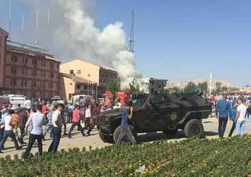 Elazığ Emniyet Müdürlüğü yakınlarında patlama meydana geldi