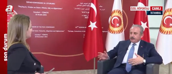 Son dakika: TBMM Başkanı Mustafa Şentop A Haber'de - 2