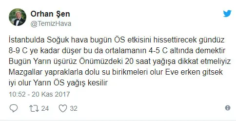 İstanbullulara yağış uyarısı! 'Eve erken gidin' - 1