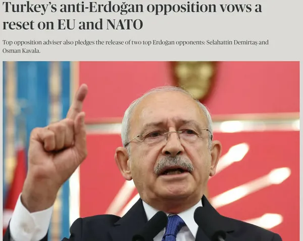 Kılıçdaroğlu Türkiye’nin kazanımlarını bir çırpıda silecek! Batı’ya yaranmak için ülkeyi ateşe atacaklar