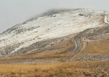 Van'da kar yağışı: Bir anda beyaza büründü