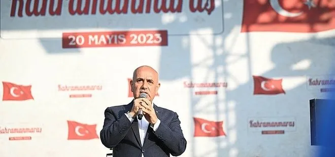 Bakan Kirişci Kahramanmaraş’ta vatandaşlara hitap etti: Türkiye dünyada temel bir oyuncu haline geldi