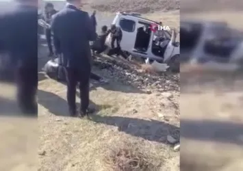 Başkale'de trafik kazası