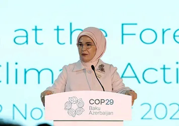 Emine Erdoğan'dan COP29'a ilişkin paylaşım: İklim eylemi için geleceğe umut