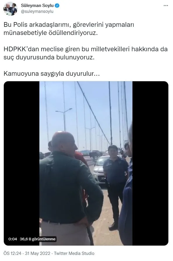 Türkiye İşçi Partisi milletvekillerinden Gezi provokasyonu! Suç duyurusunda bulunuldu