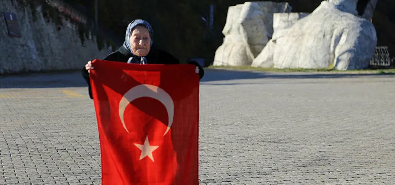 96 yaşında Ata'ya gitti