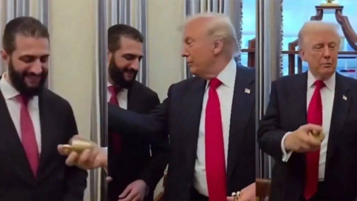 Şara ve Trump'ın diyaloğu gündem oldu: Kaç eşin var