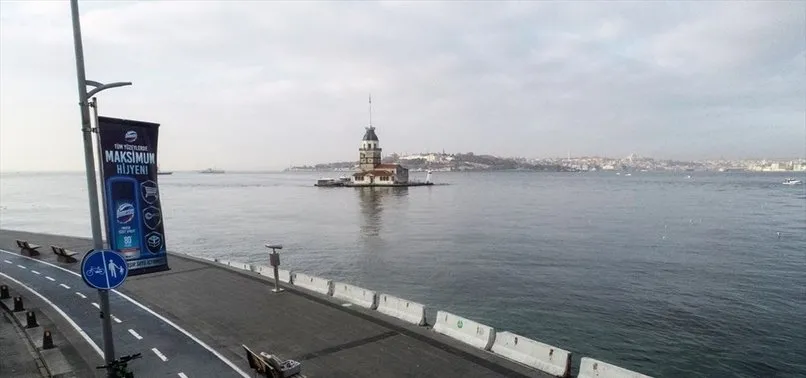 Son dakika: İstanbul kısıtlama nedeniyle güne sakin başladı! Cadde ve sokaklar bomboş