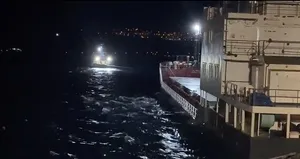 Çanakkale Boğazı’nda gemi arızası