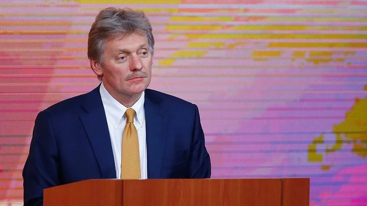 Peskov Avrupa'ya seslendi: Barışla ilgilenmeniz gerekiyor