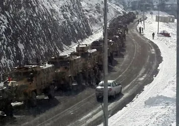 Sınır boylarına büyük sevkiyat