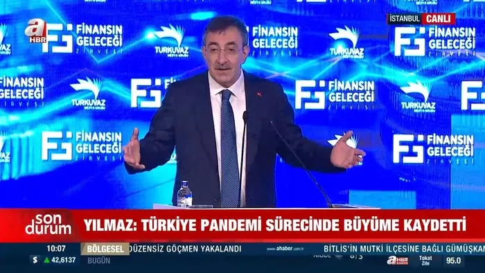 Cumhurbaşkanı Yardımcısı Cevdet Yılmaz: İtalya’yı geçerek Avrupa’nın 4. büyük ekonomisi olacağız