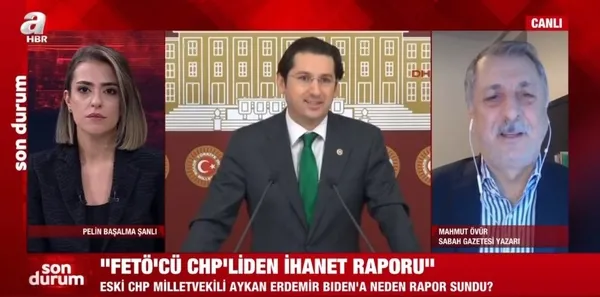 Mahmut Övür CHP’li Erdemir’in Biden’a yazdığı raporu deşifre etti
