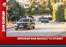 Başkan Erdoğanın Bahçeliyi ziyaretinde dikkat çeken detay
