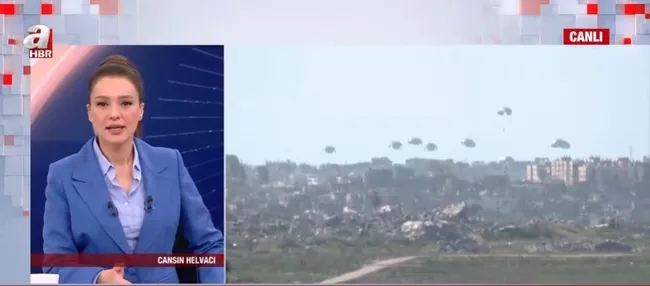 Gazzeliler 1 lokma ekmeğe muhtaç! Yeni koridora izin yok, havadan yardım sürüyor