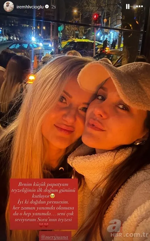 İrem Helvacıoğlu'ndan abla-kardeş pozu: Görenler ikiz sandı 3