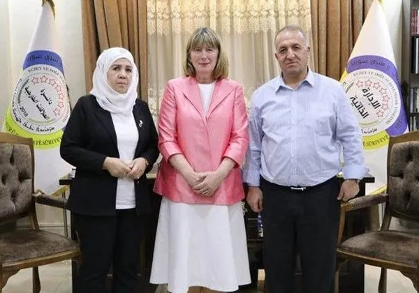 BM'den teröre resmi ziyaret! İhanetin fotoğrafı ortaya çıktı - 1