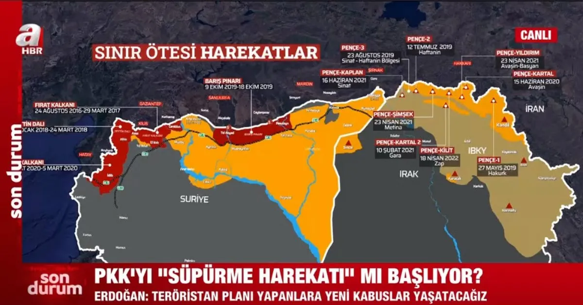 PKK'yı "süpürme harekatı" mı başlıyor?