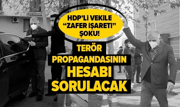 Evlat nöbetindeki ailelere zafer işareti yapan HDP'li vekil Erol Katırcıoğlu'na şok! Soruşturma başlatıldı