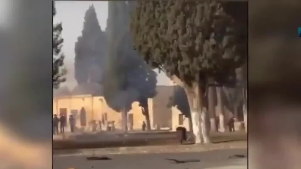 Mescid-i Aksa’ya işgal girişim anı!