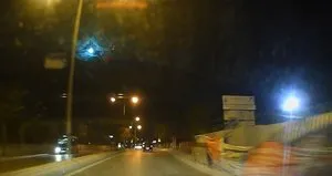 Gece düşen göktaşı İstanbul’u aydınlattı