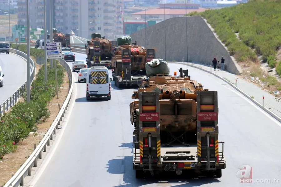 Suriye sınırına askeri sevkiyat 10