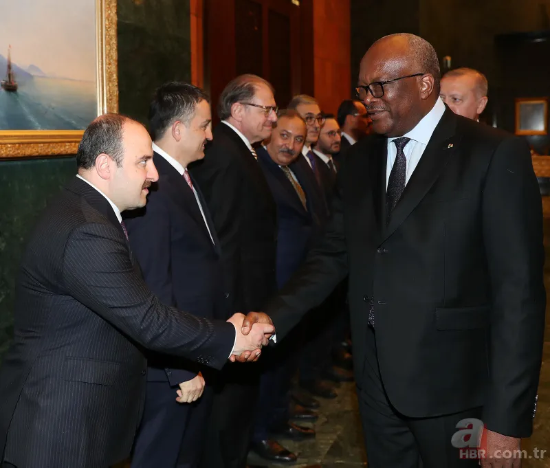 Başkan Erdoğan Burkina Faso Devlet Başkanı Kabore'yi karşıladı 17