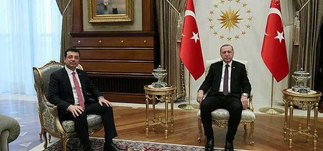 Başkan Erdoğan, Ekrem İmamoğlu’nu kabul etti