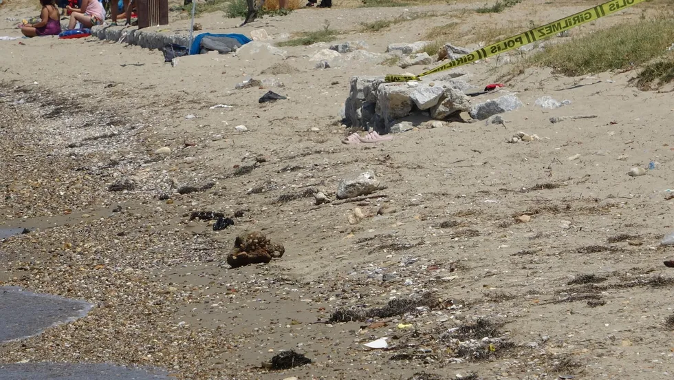 Çanakkale'de halk plajında top mermisi alarmı: Çanakkale Savaşları'ndan kaldığı değerlendirilen mühimmata uzman incelemesi - 2