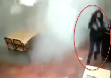 Mucize kurtuluş kamerada