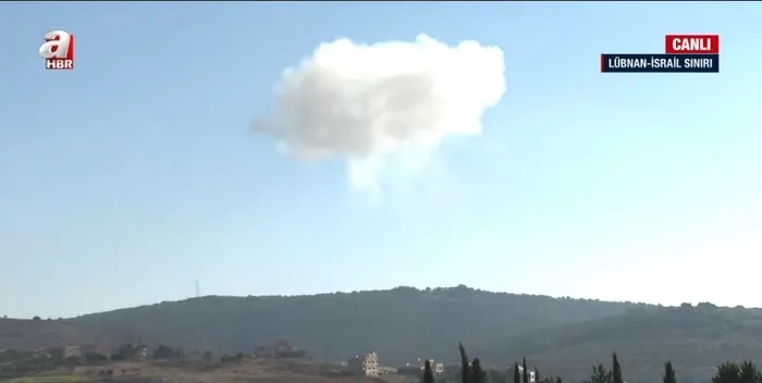 İsrail ile Hizbullah arasında çatışma! Canlı yayında saldırı anları A Haber’de