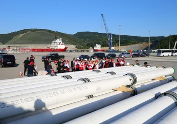 Karadeniz doğal gazı için geri sayım! 170 kilometrelik hat kurulacak