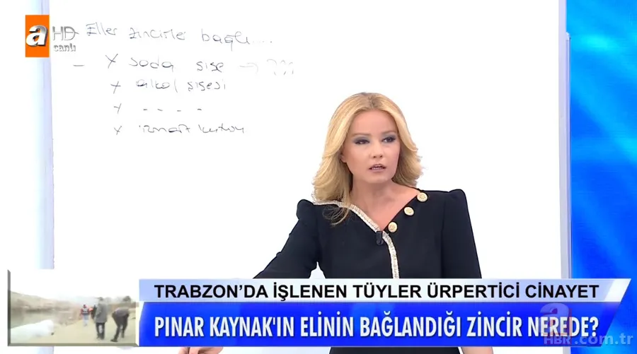 Müge Anlı Pınar Kaynak davasının olay yeri inceleme tutanağını okudu! Müge Anlı son dakika bilgisiyle şoke oldu! 3