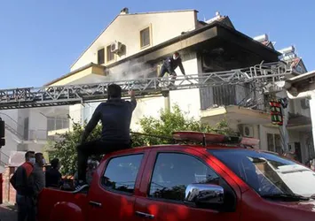 Muğla'da evde çıkan yangında bir kişi öldü