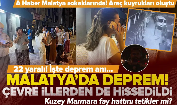 Malatya’da 5.3 büyüklüğünde deprem!