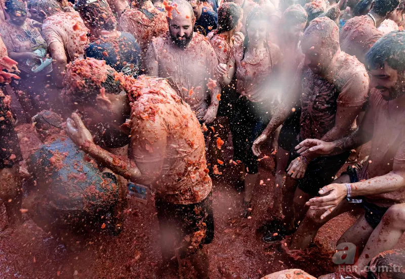 20 bin kişi 130 ton domates: La Tomatina! "Sanki yeniden doğuyoruz" 2