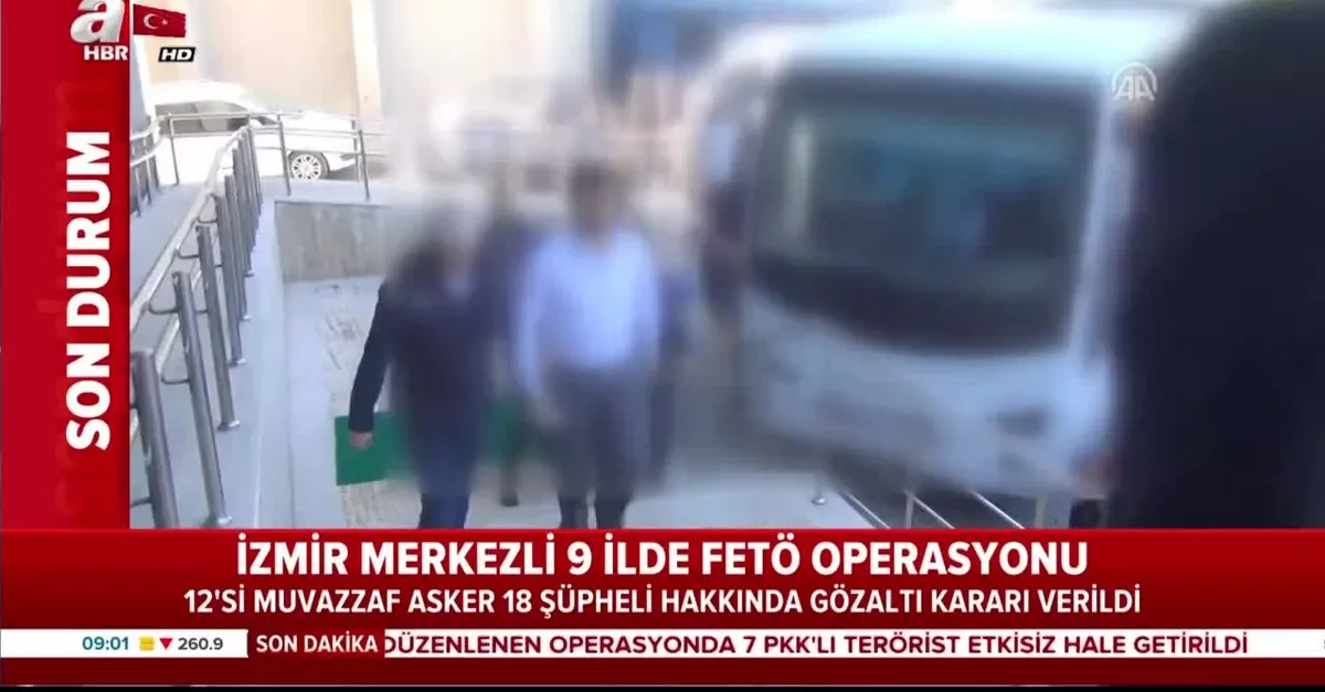 9 ilde FETÖ operasyonu