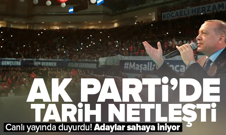 AK Parti’de kongre tarihi belli oldu