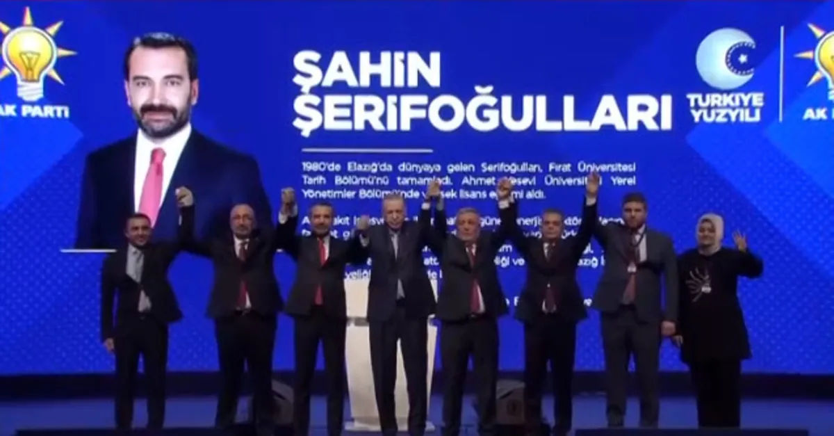 AK Parti Elazığ adayı Şahin Şerifoğulları oldu