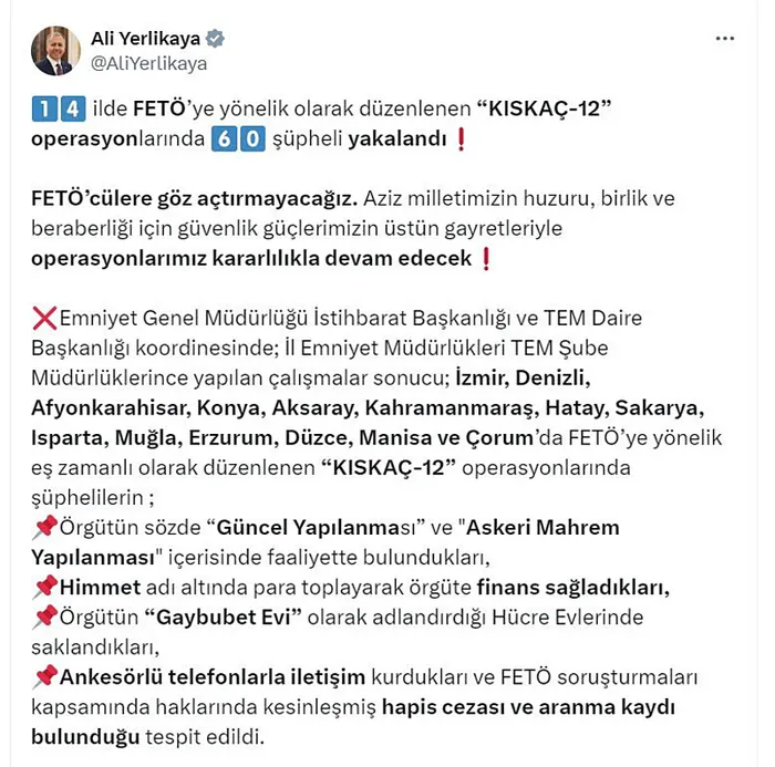 14-ilde-feto-operasyonu-kiskac-12-operasyonunda-60-supheli-yakalandi-1713427350254.jpg 14 ilde FETÖ operasyonu! KISKAÇ-12 operasyonunda 60 şüpheli yakalandı - 2