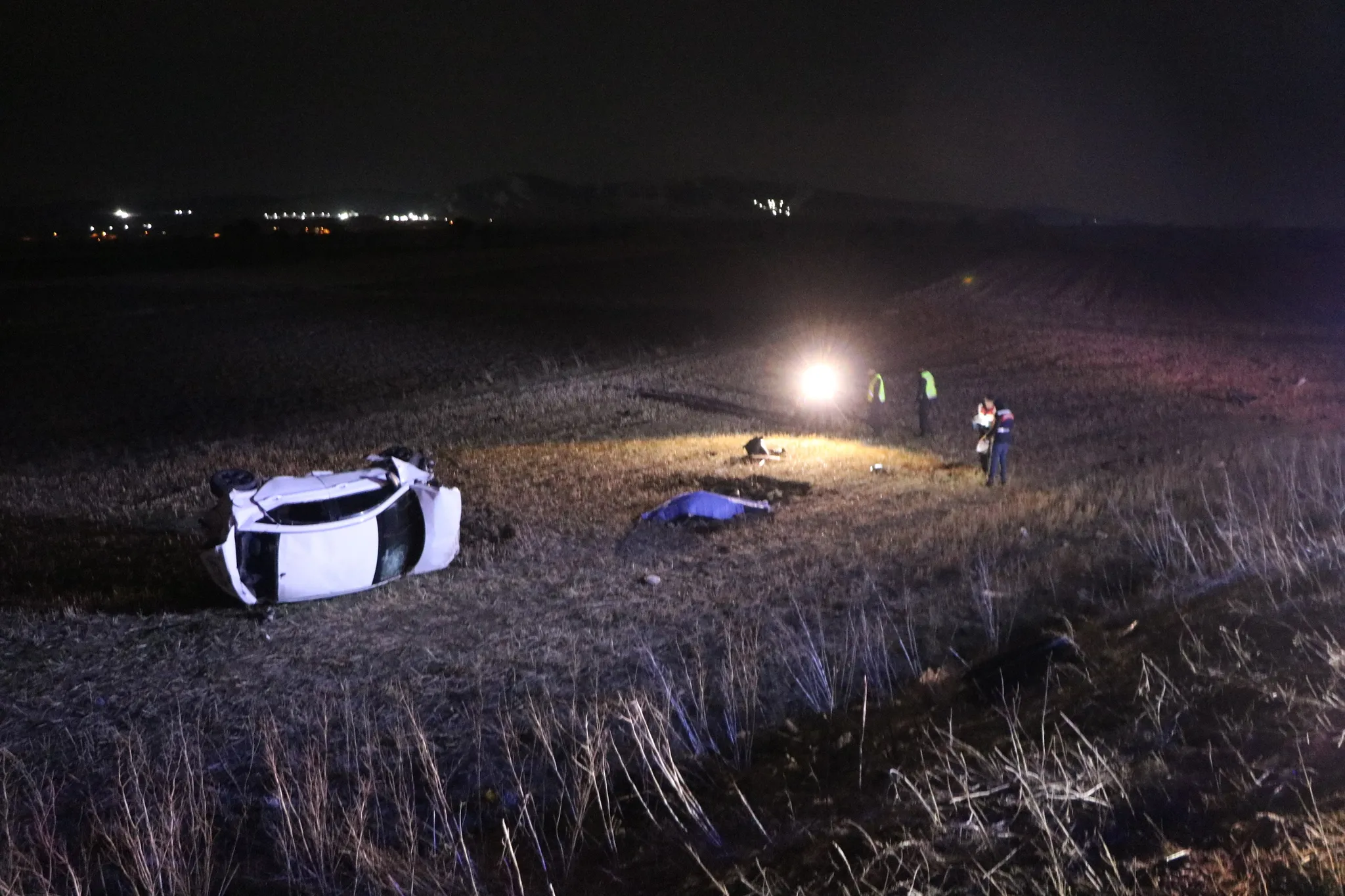 Kayseri'de feci kaza: 1 ölü, 4 yaralı