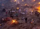 Ölüleri yakıyorlar! Dumanlar gökyüzünü sardı