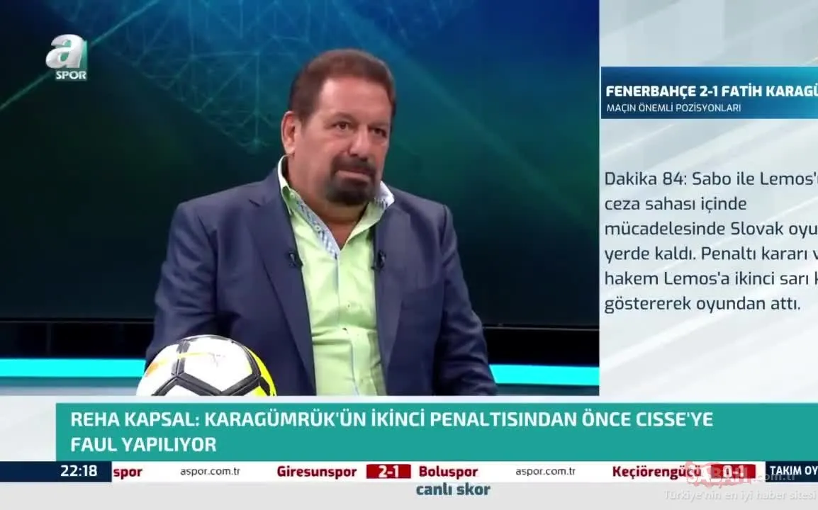 Erman Toroglu 2 Penaltiyi Yorumladi Ahaber Video Izle